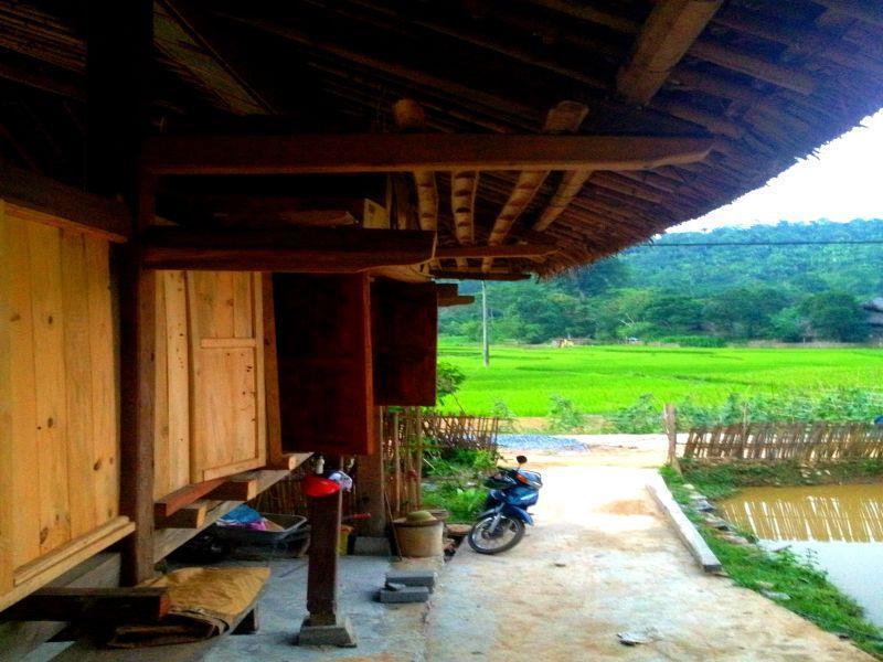 Thon Tha Tay Stilt House Apartment Ha Giang Bagian luar foto