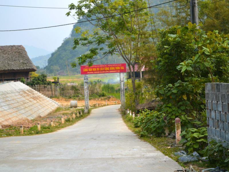 Thon Tha Tay Stilt House Apartment Ha Giang Bagian luar foto